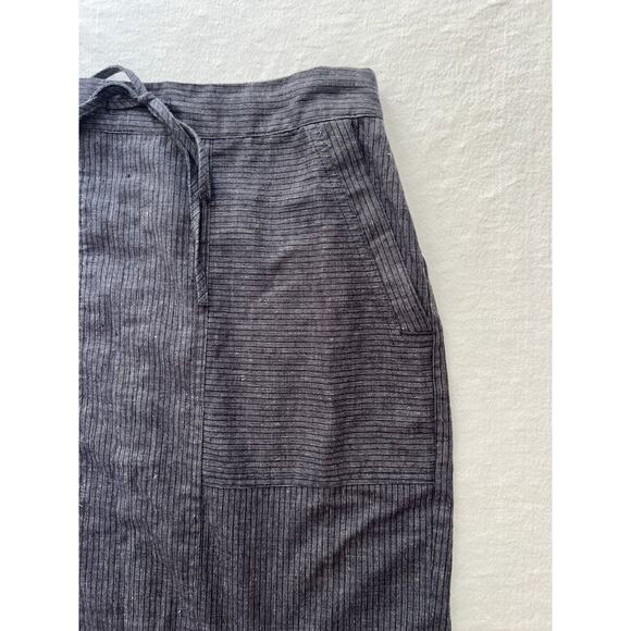 PrAna Bristol Straight Pencil Hemp Blend Skirt In Gray Women's SIze XS - Picture 4 of 11